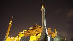 HD:Hagia Sophia **Time Lapse** Stock Footage
