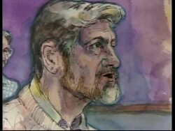 USA: SACRAMENTO: UNABOMBER CONFRONTED BY VICTIMS' FAMILIES News Clip