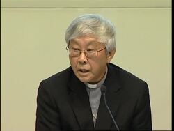 HKong cardinal cheered by China's 'mild' response to Pope's letter News Clip