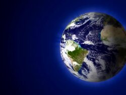 Earth Remote Environmental Red to Normal Color Stock Footage