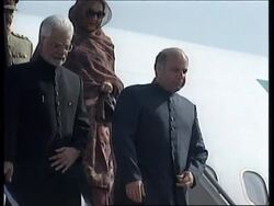 CHINA: BEIJING: PAKISTAN'S PRIME MINISTER SHARIF VISIT News Clip