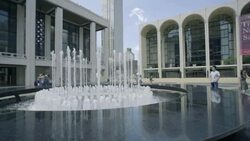 Lincoln Center Establishing Shot Stock Footage