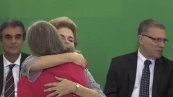 CLEAN : Rousseff says will never resign as Brazil scandal escalates News Clip