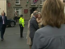 Prince Charles & Camilla Duchess of Cornwall Visit Hay Festival News Clip