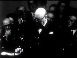 CHURCHILL'S WARNING TO THE WESTERN WORLD News Clip
