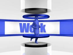 (Loop) Work, Business Concept Stock Footage