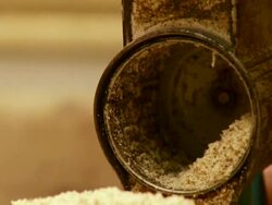 HD: Old-Fashion Kitchen Appliance Stock Footage