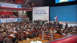 Final day of the Conservative Party conference - Prime Minister Theresa May gives Tory Conference speech News Clip
