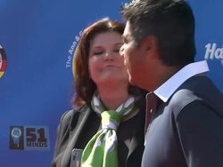 Ann Lopez (L) and George Lopez at the Third Annual George Lopez Stock Footage