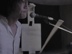 MS TU TD Shot of Japanese Rock band playing on stage / Taipei, Taiwan, China Stock Footage