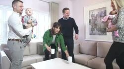 David and Samantha Cameron visit family News Clip