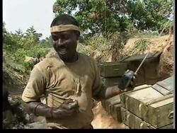 GUINEA BISSAU: GOVERNMENT TROOPS OFFENSIVE FAILS TO GAIN GROUND News Clip