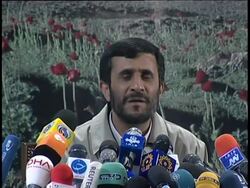 WRAP Ahmadinejad defends nuclear programme amid world condemnation News Clip