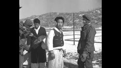 US Air Force personnel and Korean refugees evacuate Seoul during Korean War News Clip