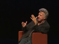 SPEECH: Dustin Hoffman on taking an acting class early in his career at the 'I Wonder' Moderated By Dustin Hoffman And David Milch at Santa Monica CA. (Footage by WireImage Video/GettyImages) Stock Footage