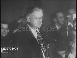 Harold Ickes Slams Charles Lindbergh News Clip