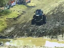Tractor Race Stock Footage
