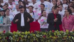 VOICED : Sandinistas celebran 36 anos de Revolucion de Nicaragua News Clip
