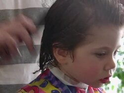 Haircut Stock Footage