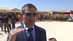 Work and training fair for camp residents News Clip