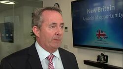 Interview with Dr Liam Fox about why he is running for Conservative party leadership News Clip