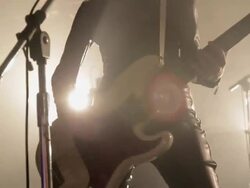 Girls rock band on stage. Stock Footage