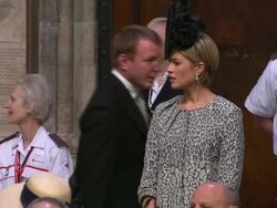 Sky News Royal Wedding Procession Footage News Clip