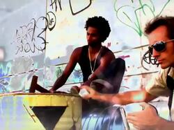 Street Jam Boys Stock Footage