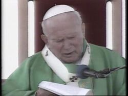 BRAZIL: POPE JOHN PAUL II VISIT UPDATE News Clip
