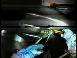 Astronauts spacewalk to hook spare parts to space station News Clip