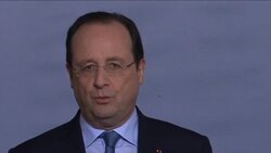 CLEAN : Hollande tackles Middle Eastern crises News Clip