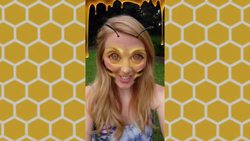 Top 5 Honey Bee Facts - Voice Changing Bee Filter Snapchat Story! Instructional Video