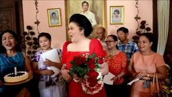 CLEAN : Imelda Marcos turns 85 plans return to Philippine presidency News Clip