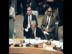 SYND25/08/72 CHINA VETO THE BANGLADESH UNITED NATIONS ENTRY News Clip