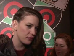 INTERVIEW: Liv Tyler on how designer clothing can be so unobtainable and how it is fun that Target makes these styles available and affordable Stock Footage