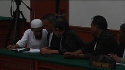 Defence and prosecution comment at trial of top suspect in Bali bombings News Clip