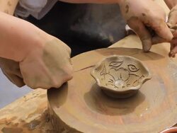 Potters Wheel Stock Footage