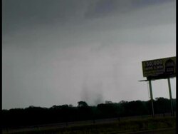 F1 Tornado in Arkansas Stock Footage