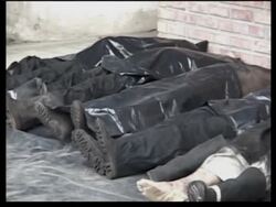 Relatives, morgue, Uribe at mine where explosion killed 32 News Clip