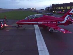 Behind the scenes look at the RAF Red Arrows News Clip