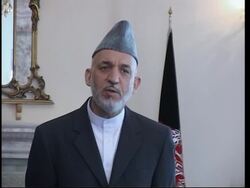 President Karzai accuses Pakistan military of attacks News Clip