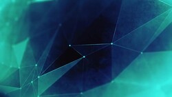 Abstract geometric triangle background Stock Footage