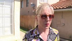 VOICED : Californians cope with drought by painting their lawns green News Clip