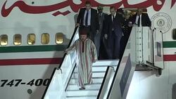 CLEAN : King of Morocco arives in Rwanda News Clip
