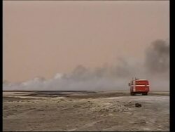 Iraqis need better equipment to tackle oil fire News Clip