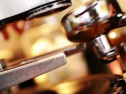 Coffee Grinder - Making Espresso HD/PAL Stock Footage