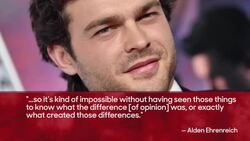 Alden Ehrenreich Talks 'Han Solo,' Says He's Been Signed for Three Films | THR News News Clip