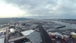 Aerial Portland NW Stock Footage