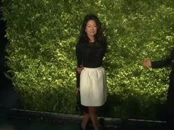 Helen Lee Schifter at the Green Auction Stock Footage