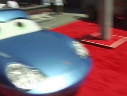 ATMOSPHERE: Cars at the Disney/Pixar Celebrates the Launch of the World of Cars Online at Burbank CA. (Footage by WireImage Video/GettyImages) Stock Footage